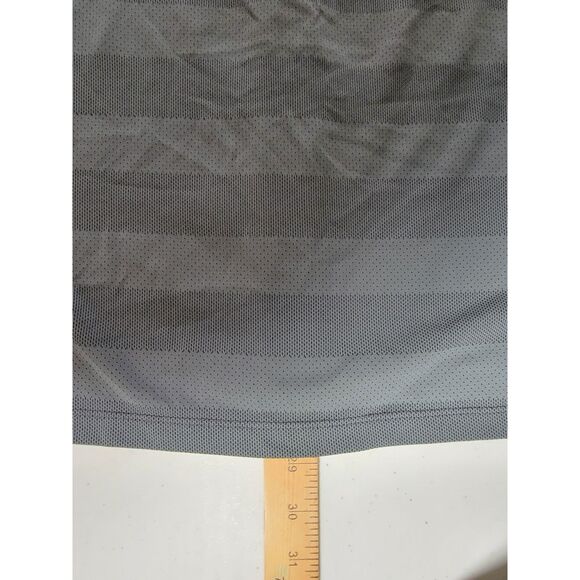 Nike Zonal Cooling Grey Striped Polo Shirt - Medium - Picture 3 of 7